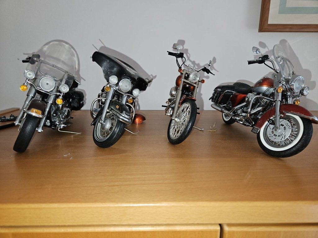 miniatures harley davidson, Enlèvement, Utilisé