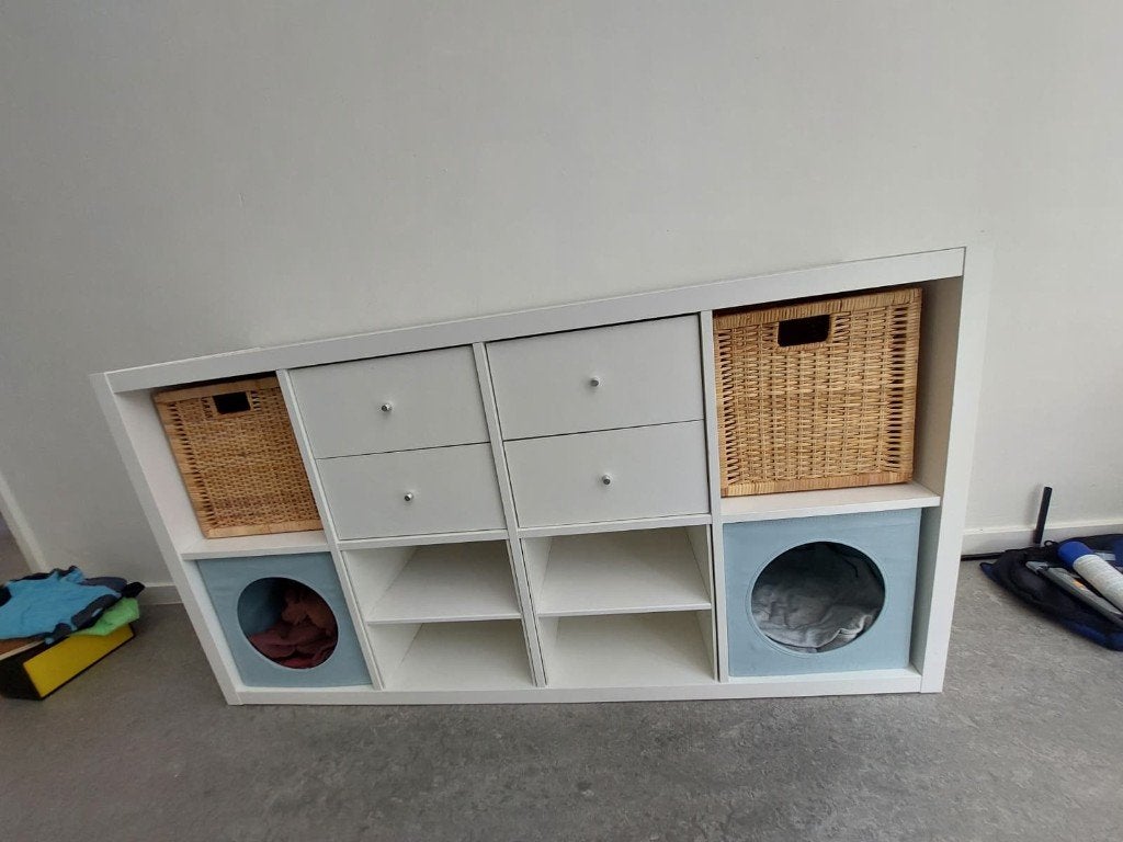 IKEA KALLAX kast, Huis en Inrichting, Ophalen, 100 tot 150 cm, 75 cm of meer, Zo goed als nieuw
