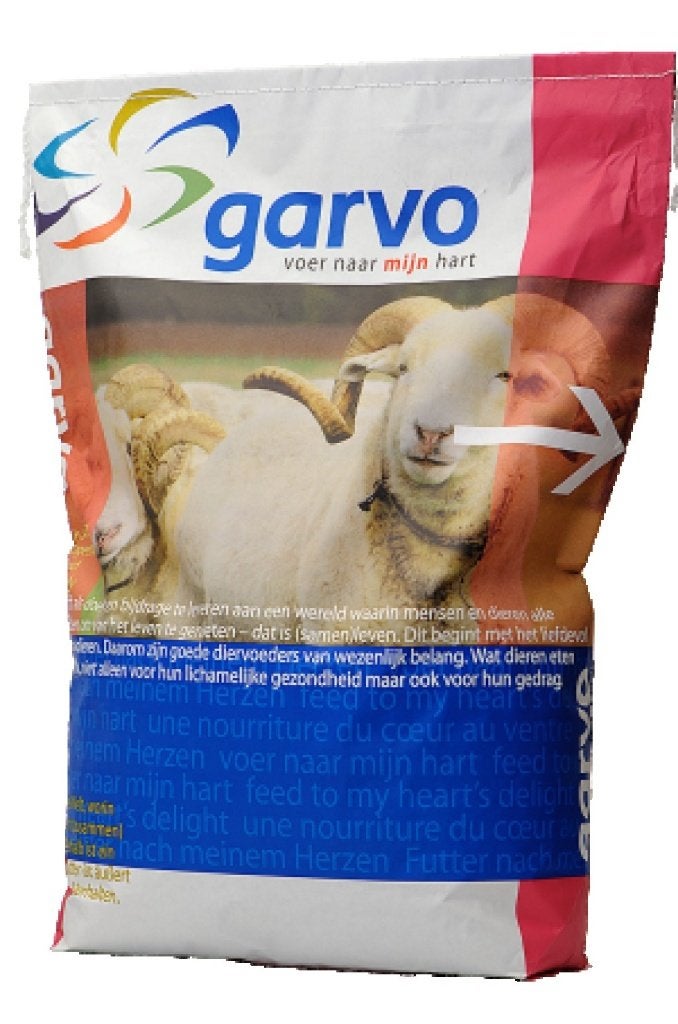 Garvo schapenvoeder, Ophalen, Vee