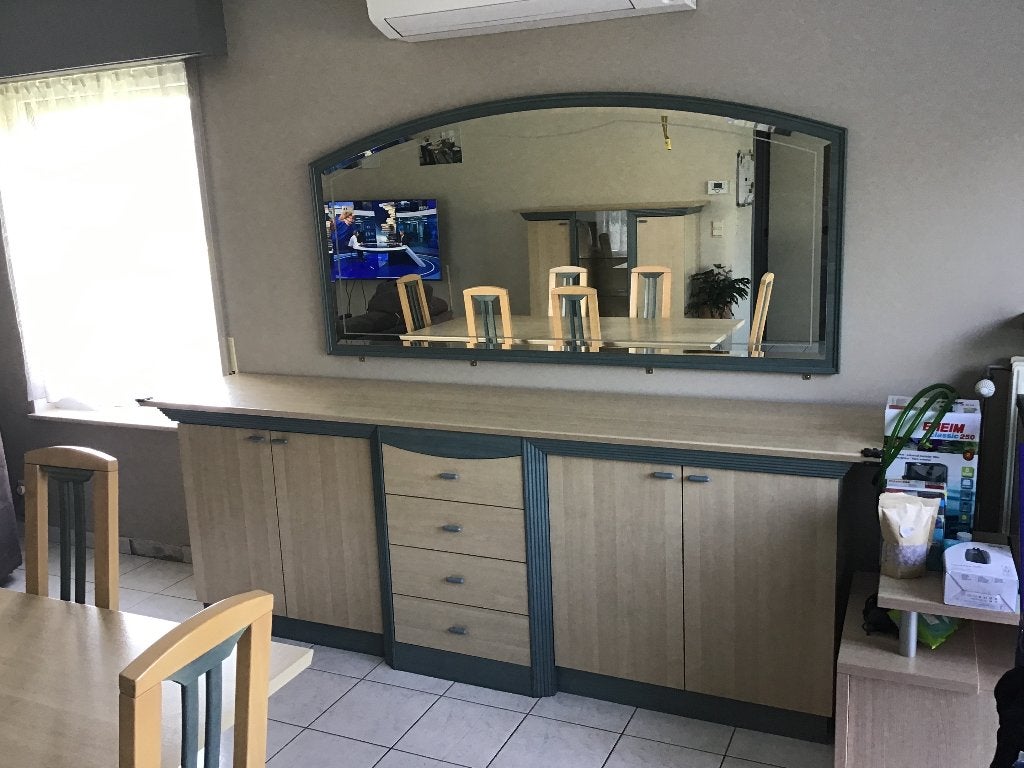 Woonkamer., Ophalen