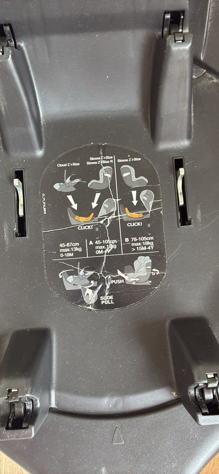 Basis voor cybex maxi cosy en cybex autostoel, Enlèvement, Utilisé, Autres marques, Isofix