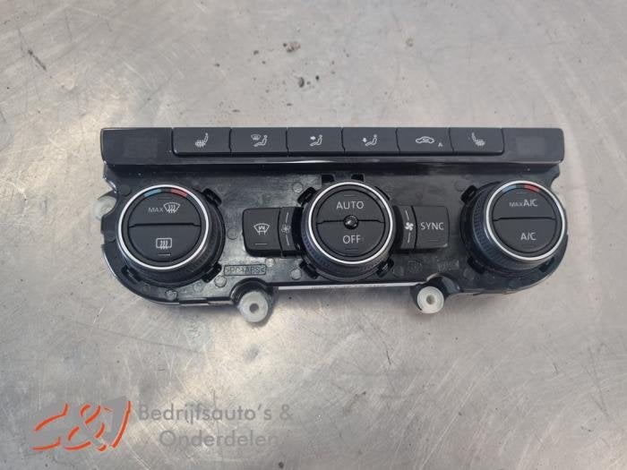 Airco bedieningspaneel van een Volkswagen Caddy, Gebruikt, -, Volkswagen, -