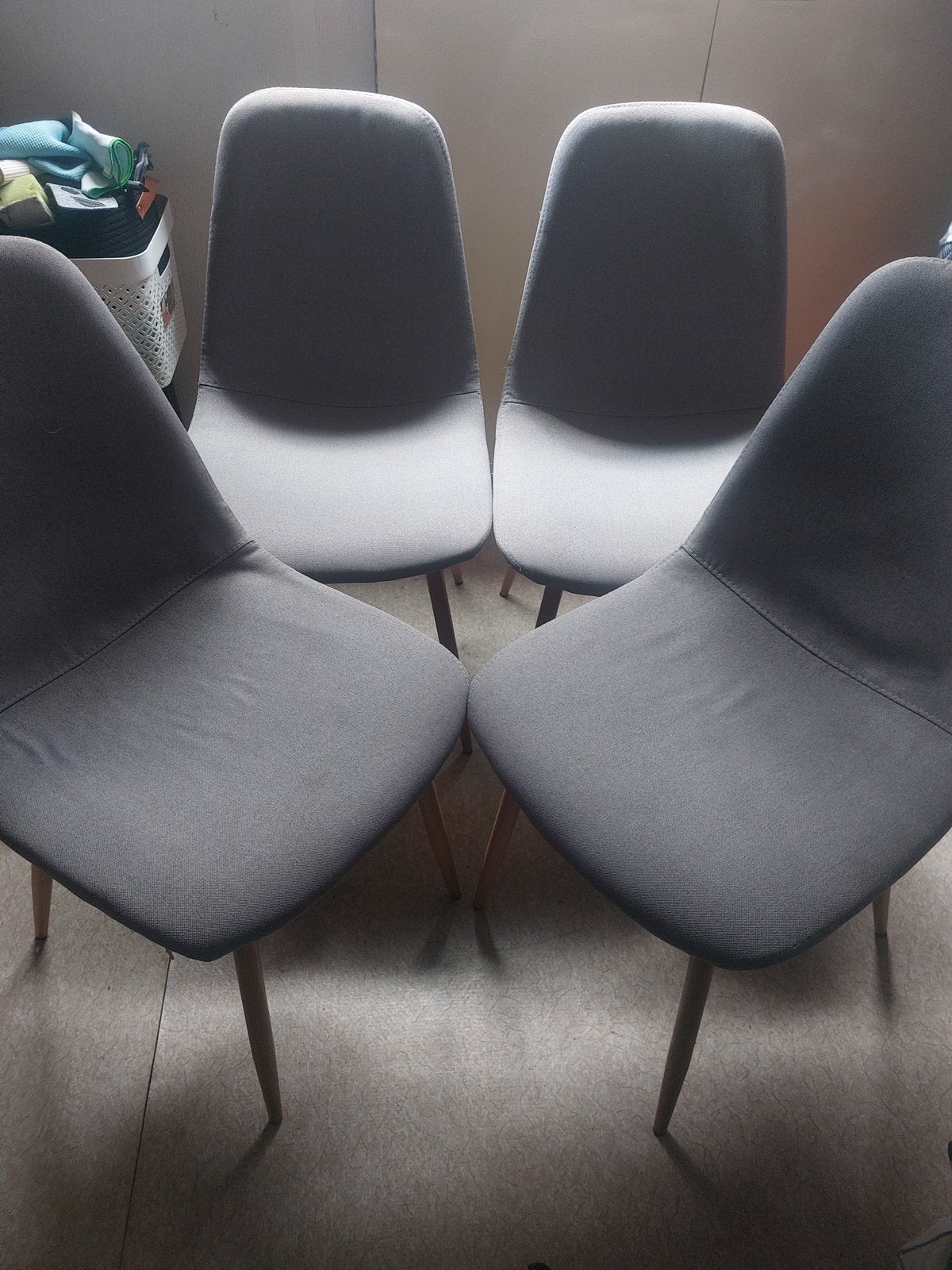 4 stoelen, Huis en Inrichting, Ophalen, Zo goed als nieuw