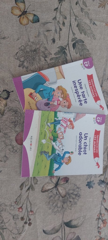 Livres "apprendre à lire avec les alphas", Livres, Enlèvement, Utilisé
