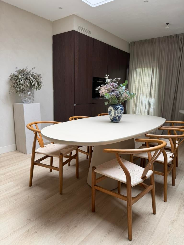 6 eetkamerstoelen te koop, Ophalen, Zo goed als nieuw