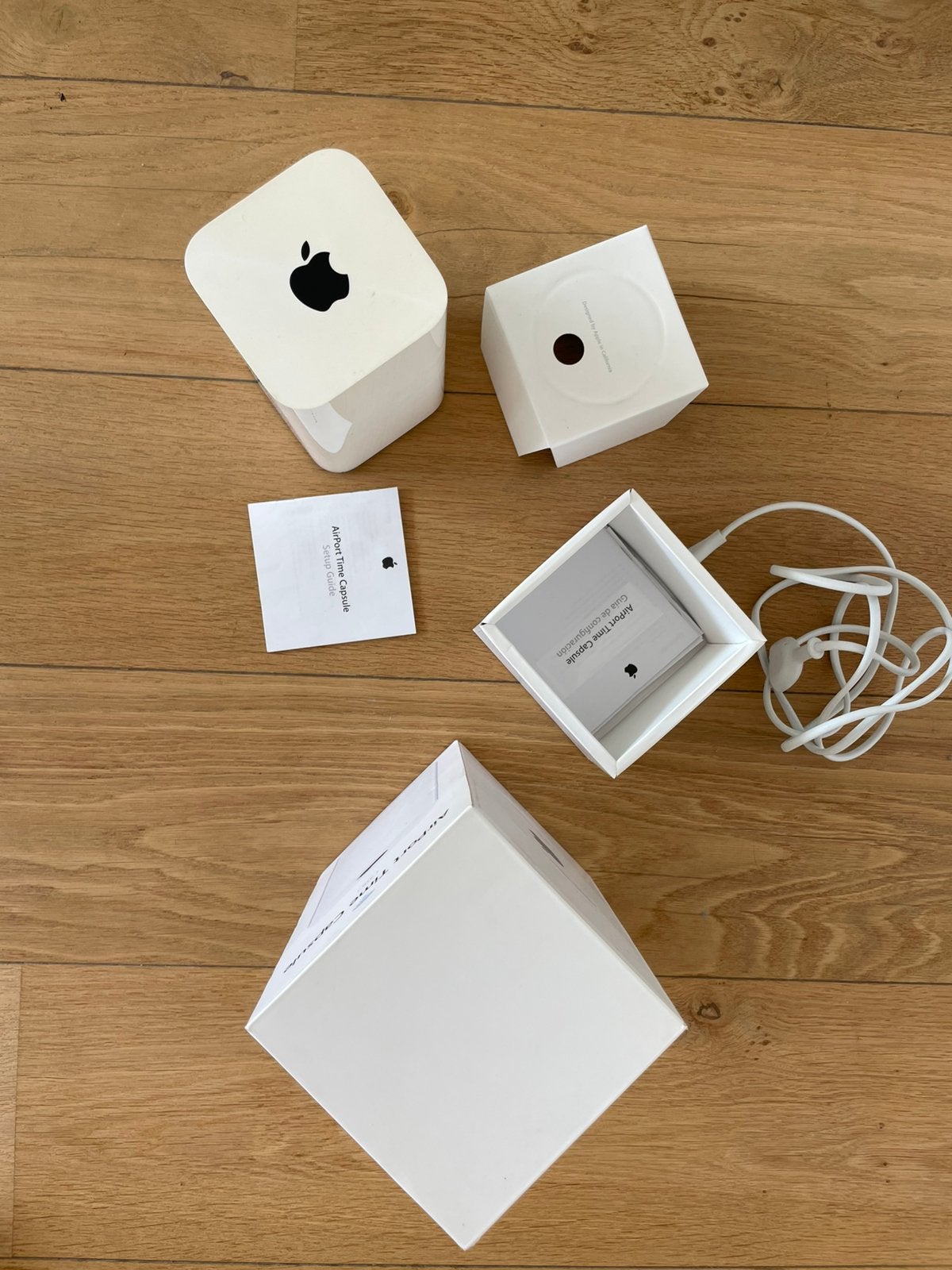 Apple AirPort Time Capsule A1470 3TB –nieuwstaat in doos, Computers en Software, Ophalen of Verzenden, Nieuw, Router