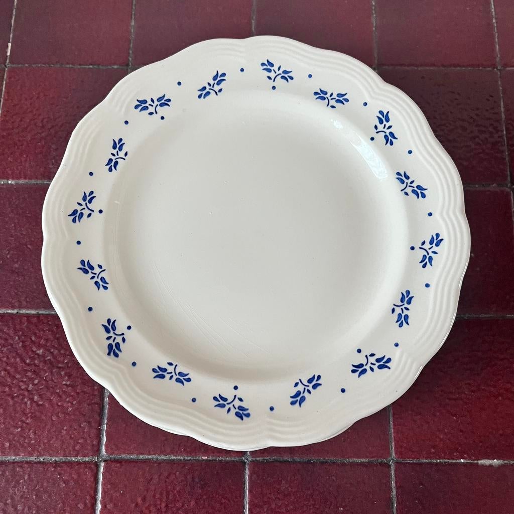 6 vintage dessertborden DOM Keramik Limburgia, Ophalen of Verzenden