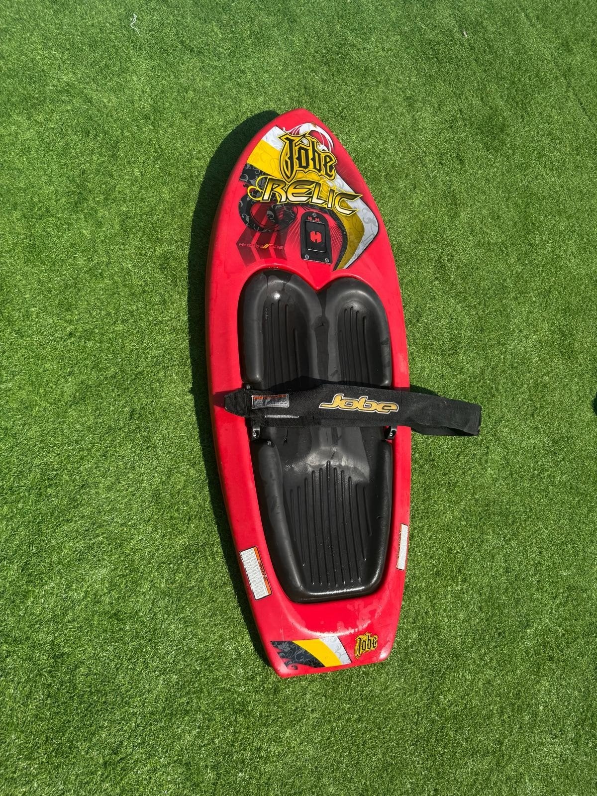 Kneeboard Jobe, Ophalen