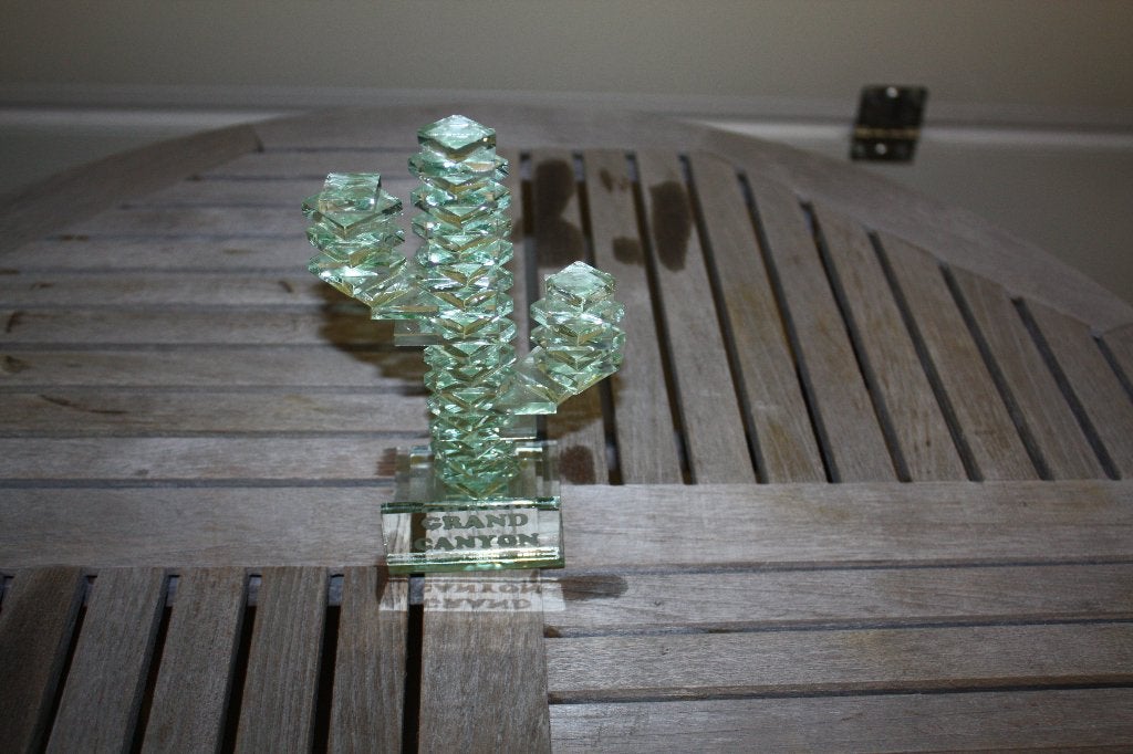 Cactus en verre Original Grand Canyon 2001, Enlèvement, Comme neuf