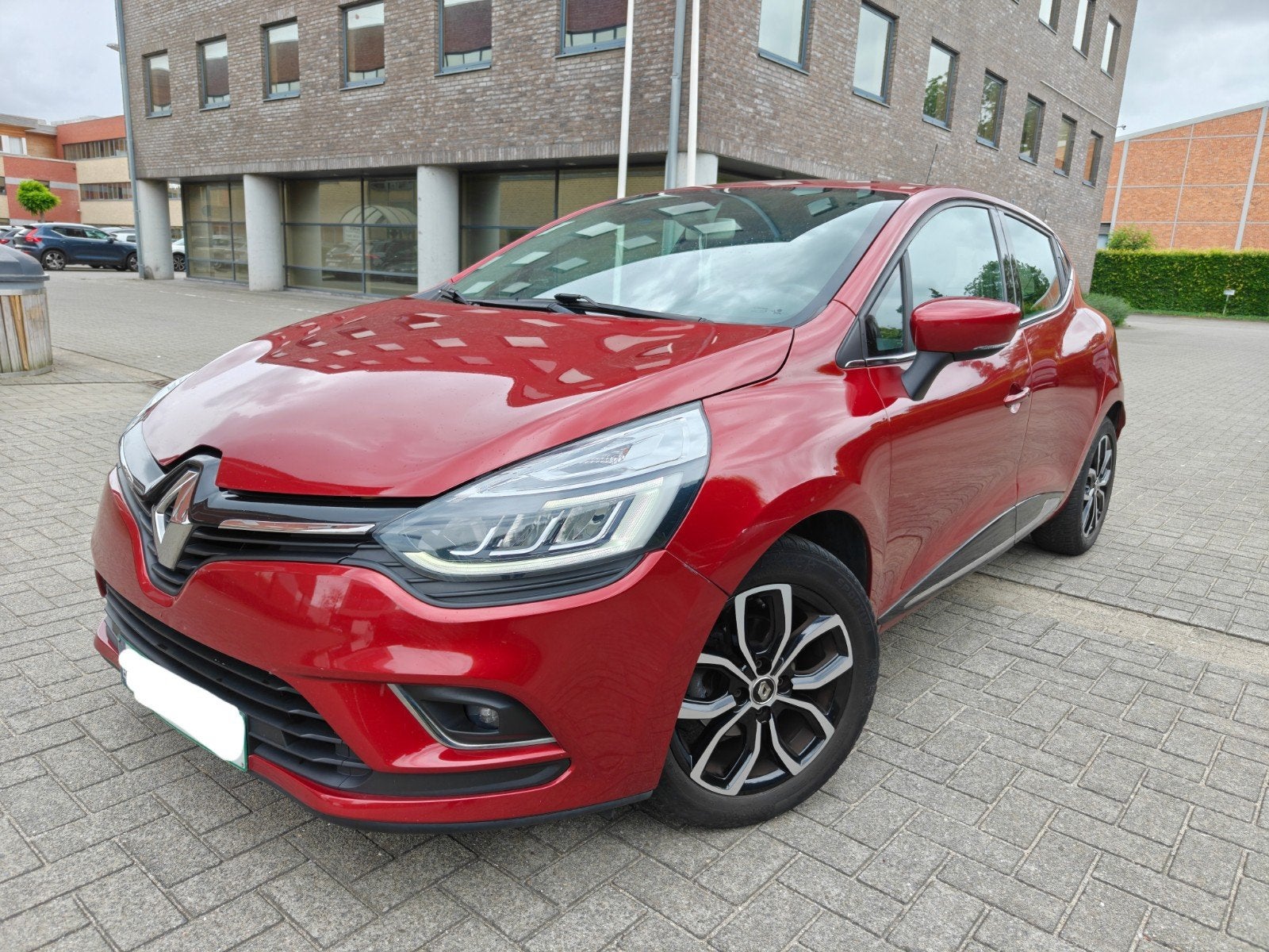 Renault Clio 0.9i/ 99.000km/ 2018/ GPS/ Airco/ CT OK, Autos, Rouge, Cruise Control, Achat, Euro 6