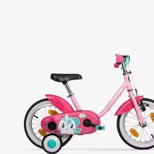 Btwin kinderfiets, Fietsen en Brommers, Ophalen, Gebruikt, 14 inch of minder