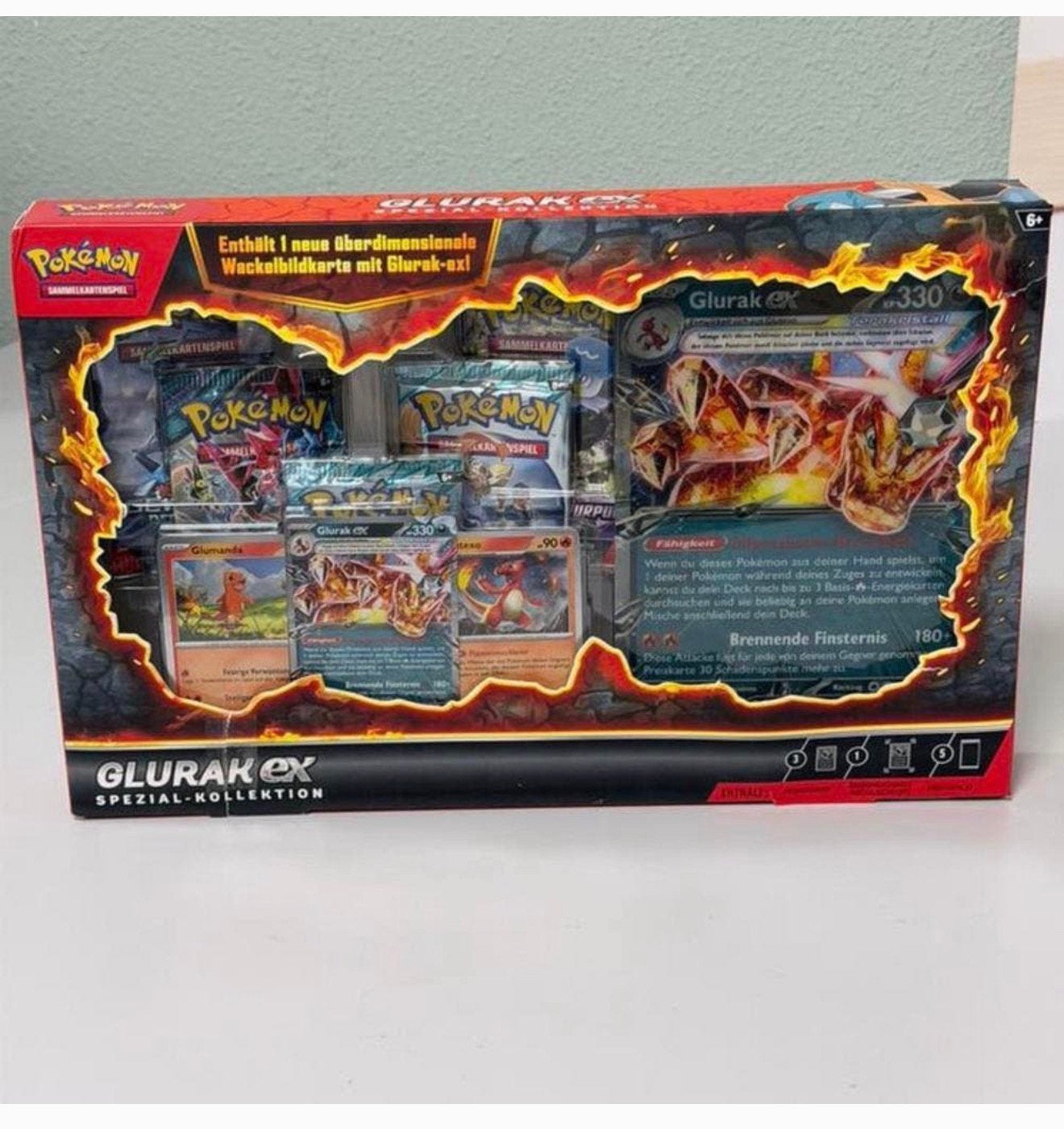 Pokémon Charizard Glurak ex Collection spéciale en Allemagne, Enlèvement ou Envoi, Neuf