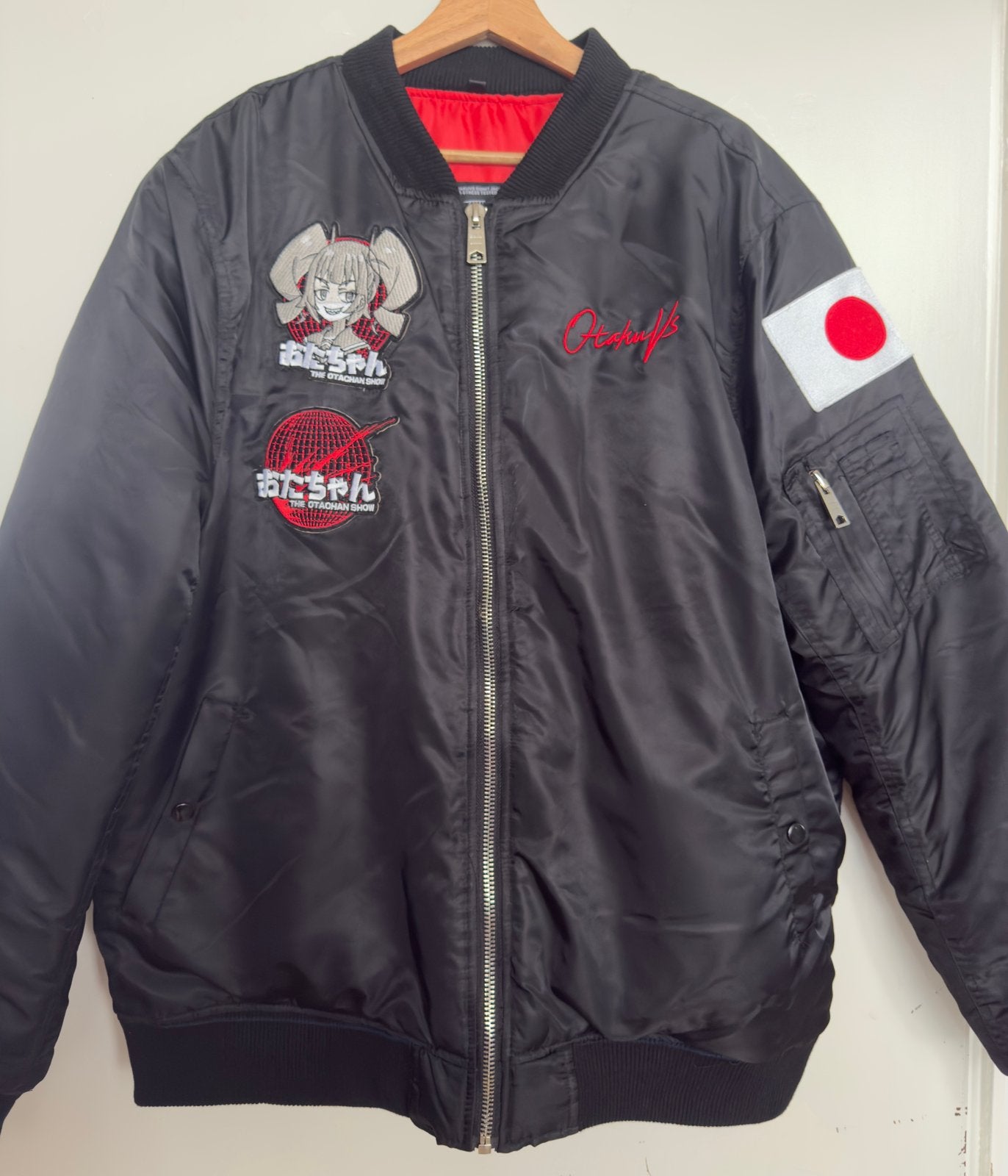 Otakuvs/The Otachan Show — Veste bomber saison 1, Enlèvement ou Envoi, Porté, Taille 52/54 (L), Noir