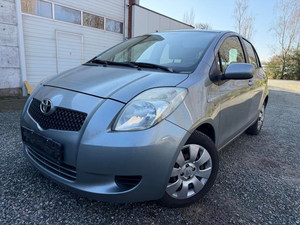 Toyota Yaris 1.4 D4D - 5 deurs - Airco - 2007 - Export, Achat, Entreprise, 5 portes, Yaris