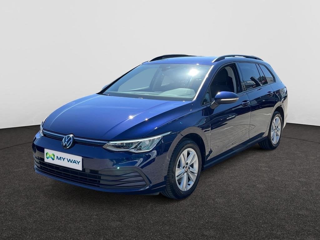 Volkswagen Golf VIII SW 110PK*CARPLAY*GPS*CAMERA*SENSOREN*FU, Navigatiesysteem, Golf, Zilver of Grijs, 125 g/km
