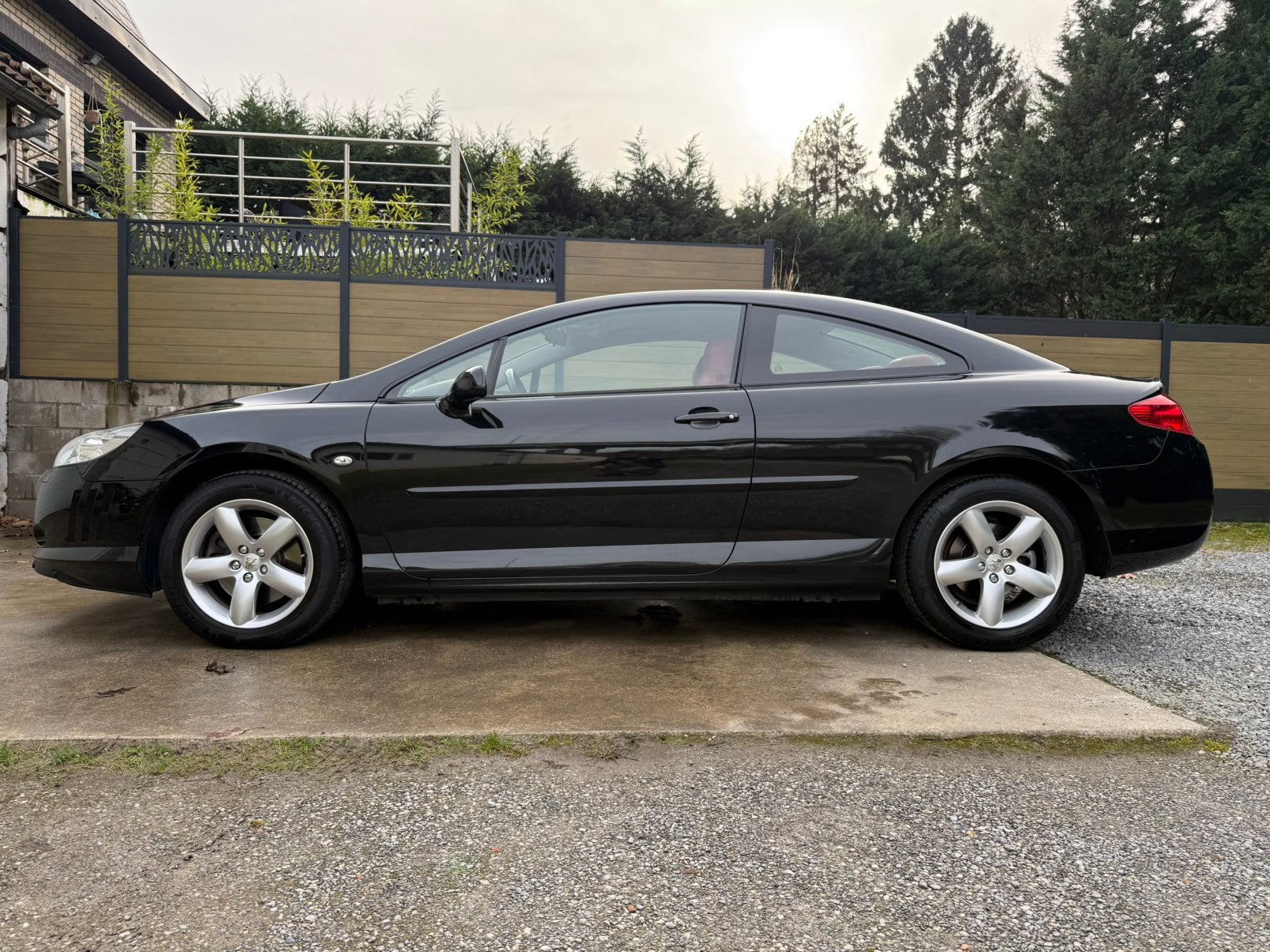 ✅Peugeot 407 Coupé🔥2,0Hdi 136Pk🔥Eerste hand👌Volledig✨, 4 cilinders, Zwart, Leder, Onderhoudsboekje