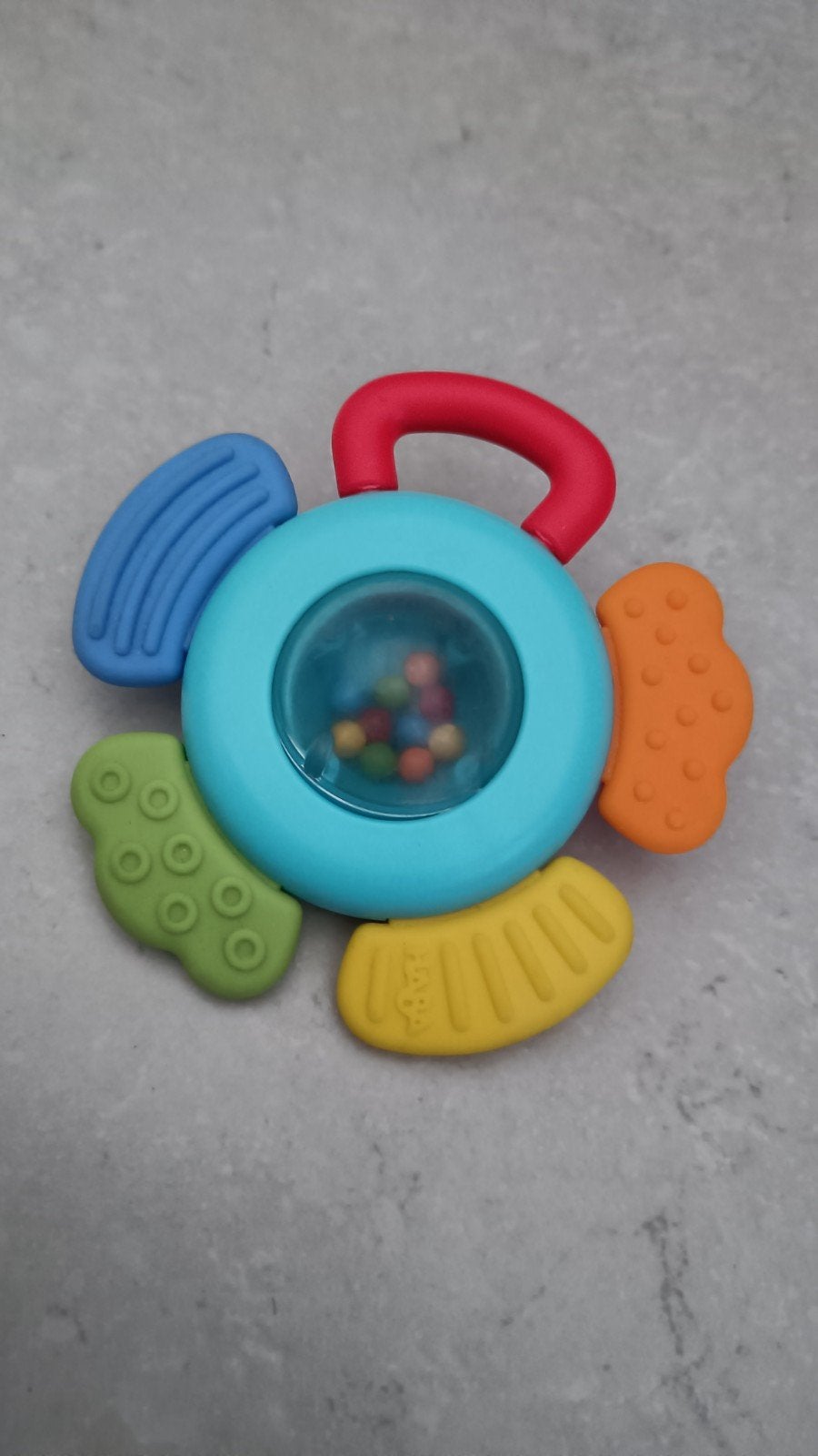 haba rammelaar met voelstructuren, Enfants & Bébés, Jouets | Jouets de bébé, Enlèvement ou Envoi, Hochet