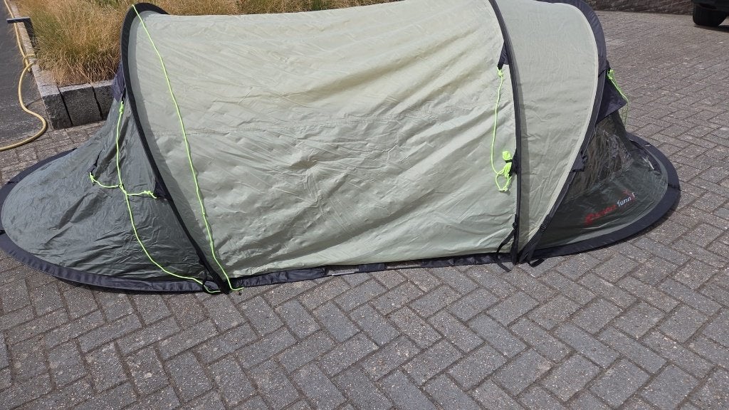 tent : outwell fusion 200 sage green, Ophalen, Zo goed als nieuw, Tot en met 2