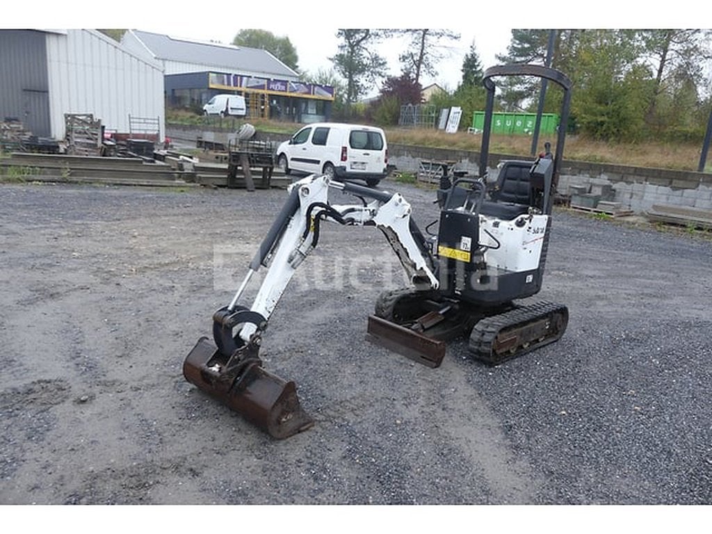Bobcat E10 Mini Crawler Graafmachine (2017-1.400-serie:A33P1, Zakelijke goederen, Graafmachine