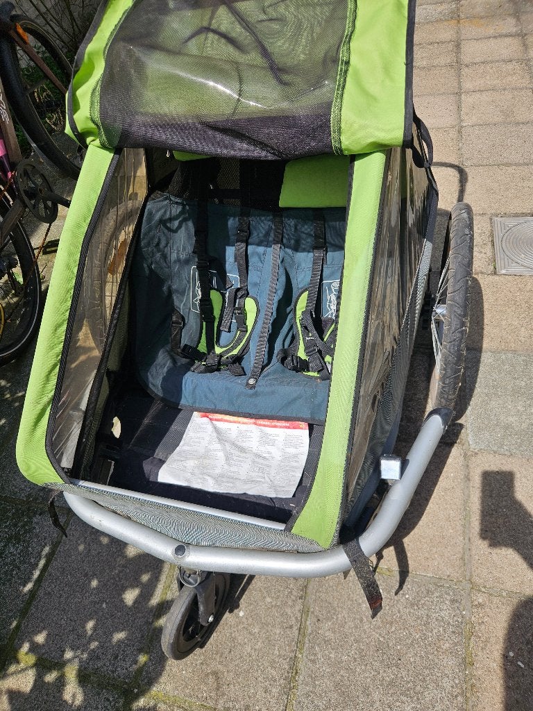 Fietskar Croozer Kids, Ophalen, Gebruikt, Opvouwbaar, Kinderkar