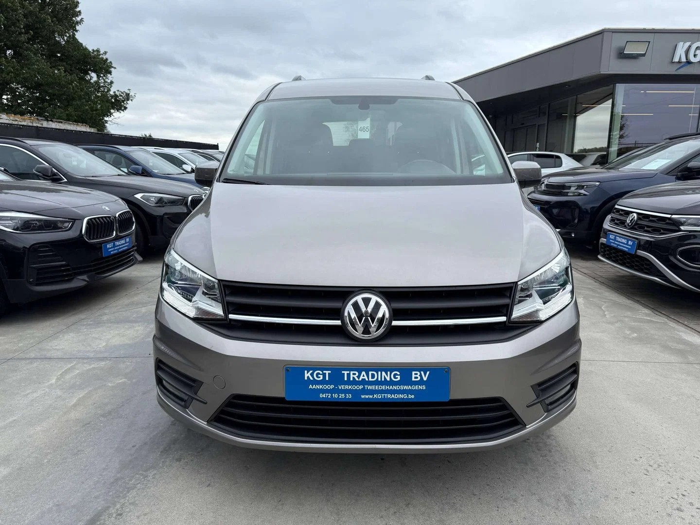 Volkswagen Caddy Maxi 2.0 TDI 102PK DUBBEL CABINE 5 ZIT NAVI, Gebruikt, 4 cilinders, Volkswagen, Leder