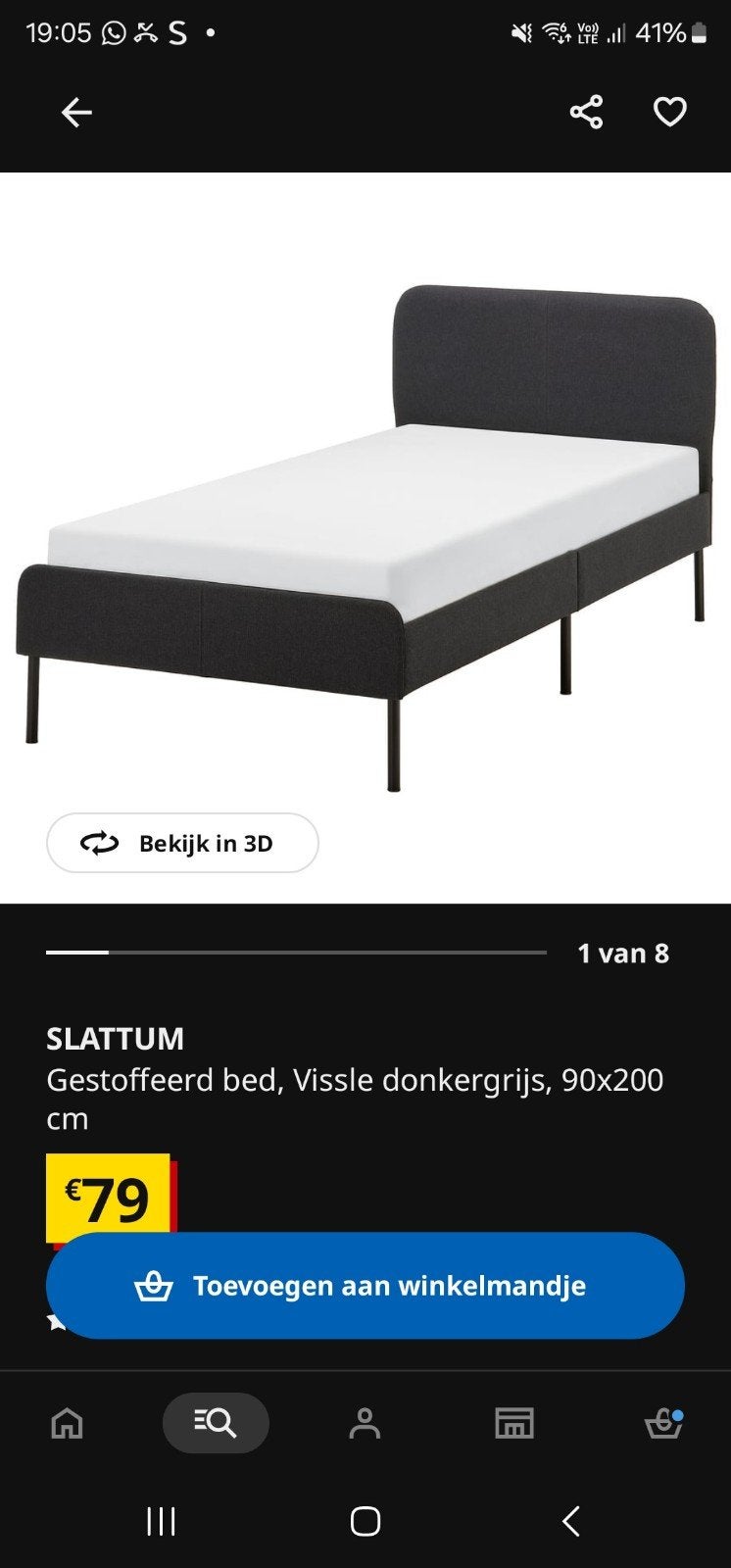 bed 90200 ikea, Enlèvement