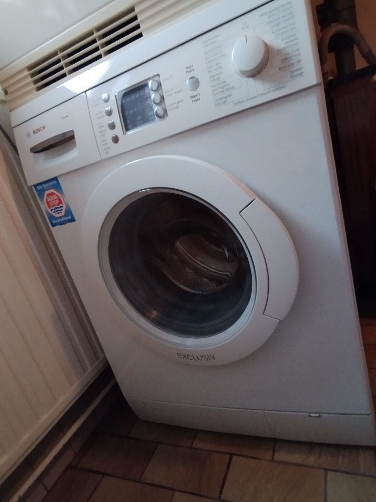 Wasmachine merk Bosch, Ophalen, Gebruikt