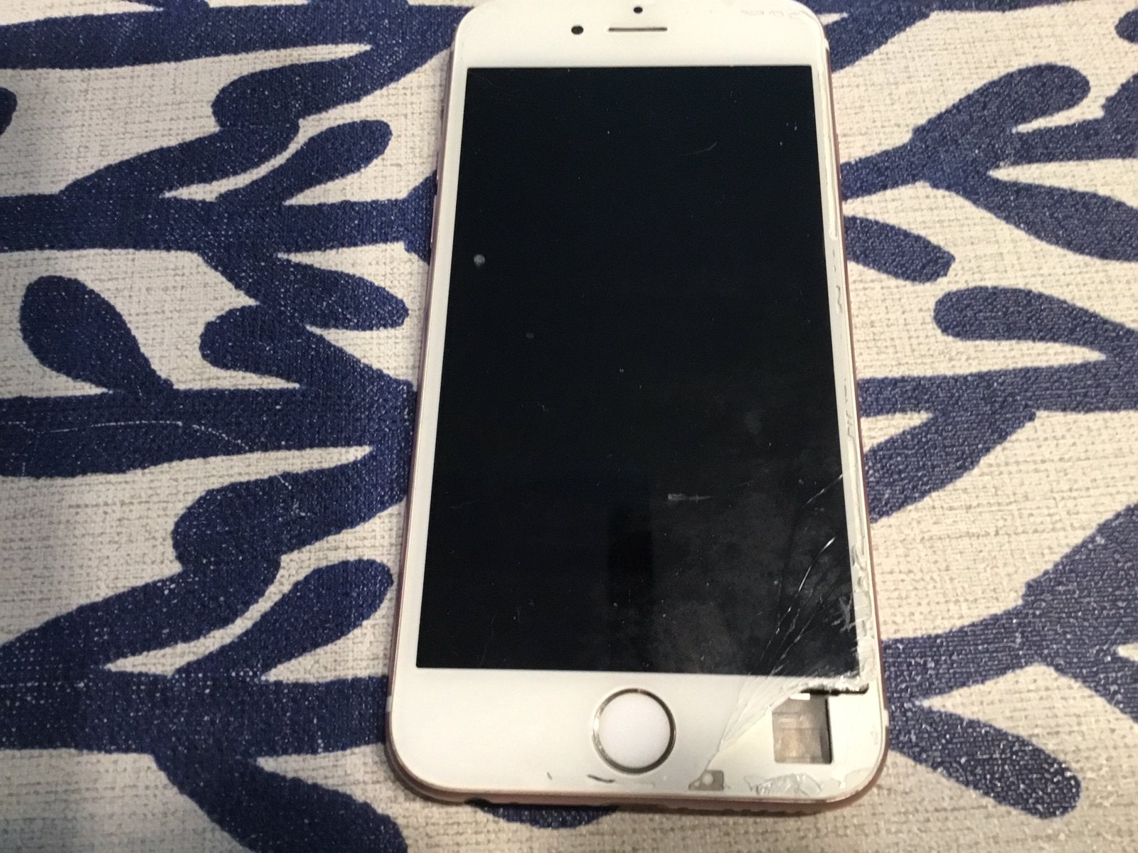 Apple 6S KAPOT voor stukken!, Telecommunicatie, Ophalen, Gebruikt, Roze