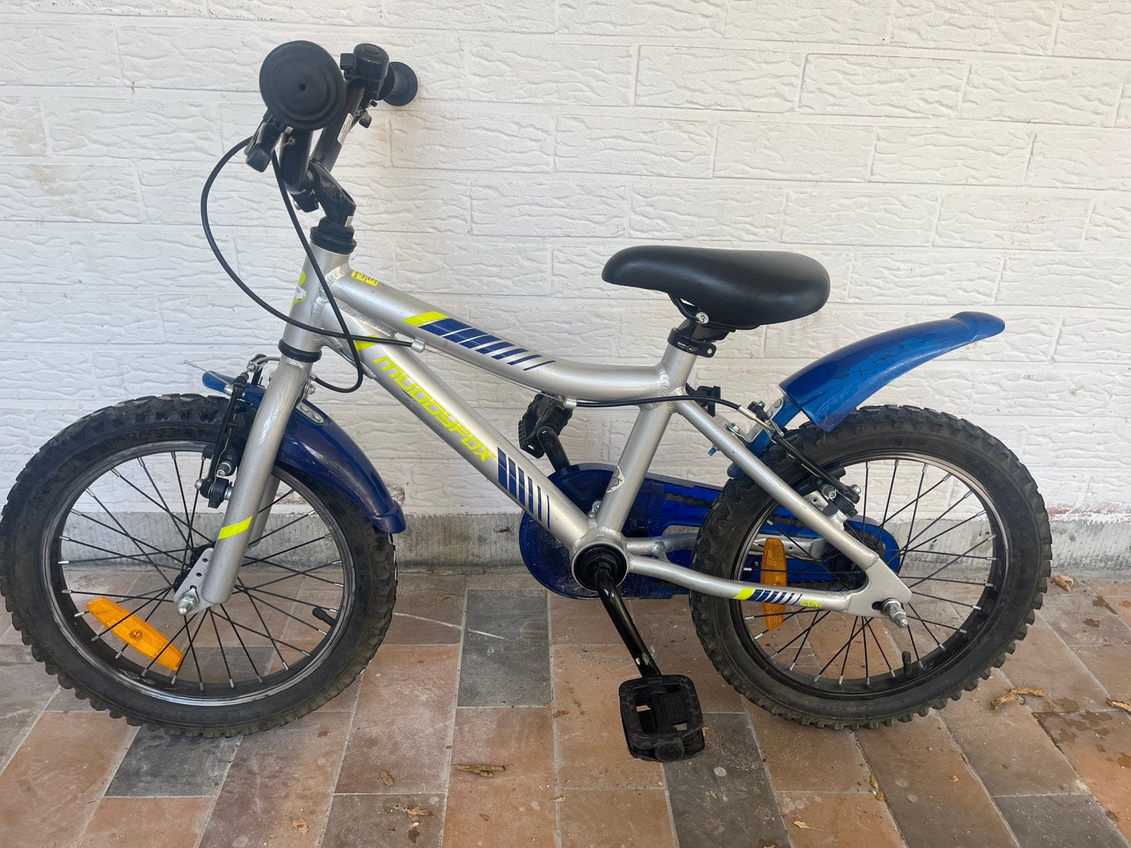 Fiets muddyfox 16 inch, Fietsen en Brommers, Fietsen | Jongens, Ophalen, Gebruikt, 16 inch, Handrem