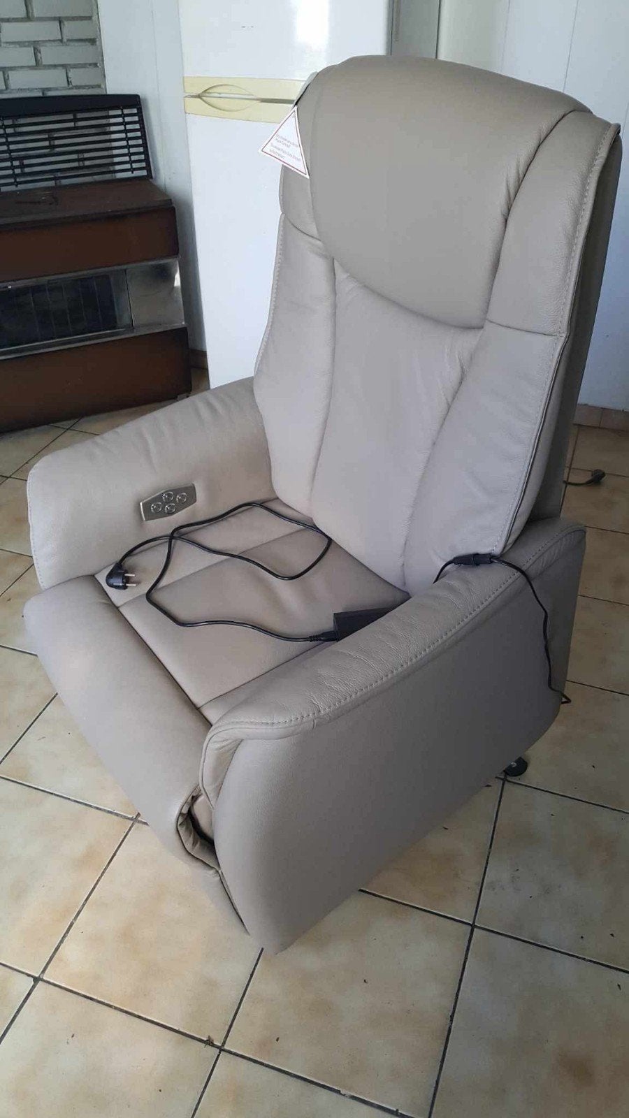 Fauteuil Relax, Maison & Meubles, Fauteuils, Cuir, Enlèvement