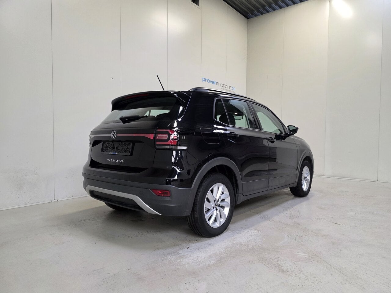 Volkswagen T-Cross 1.0 Benzine Autom. - Airco - Topstaat!, Auto's, Volkswagen, T-Cross, 0 kg, Zwart, 5 zetels
