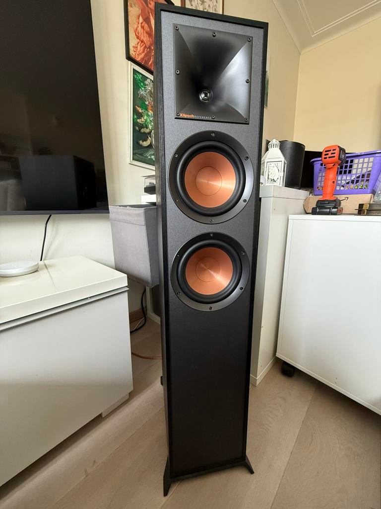 Klipsch R-620F vloerstaande speakers, Ophalen, Zo goed als nieuw