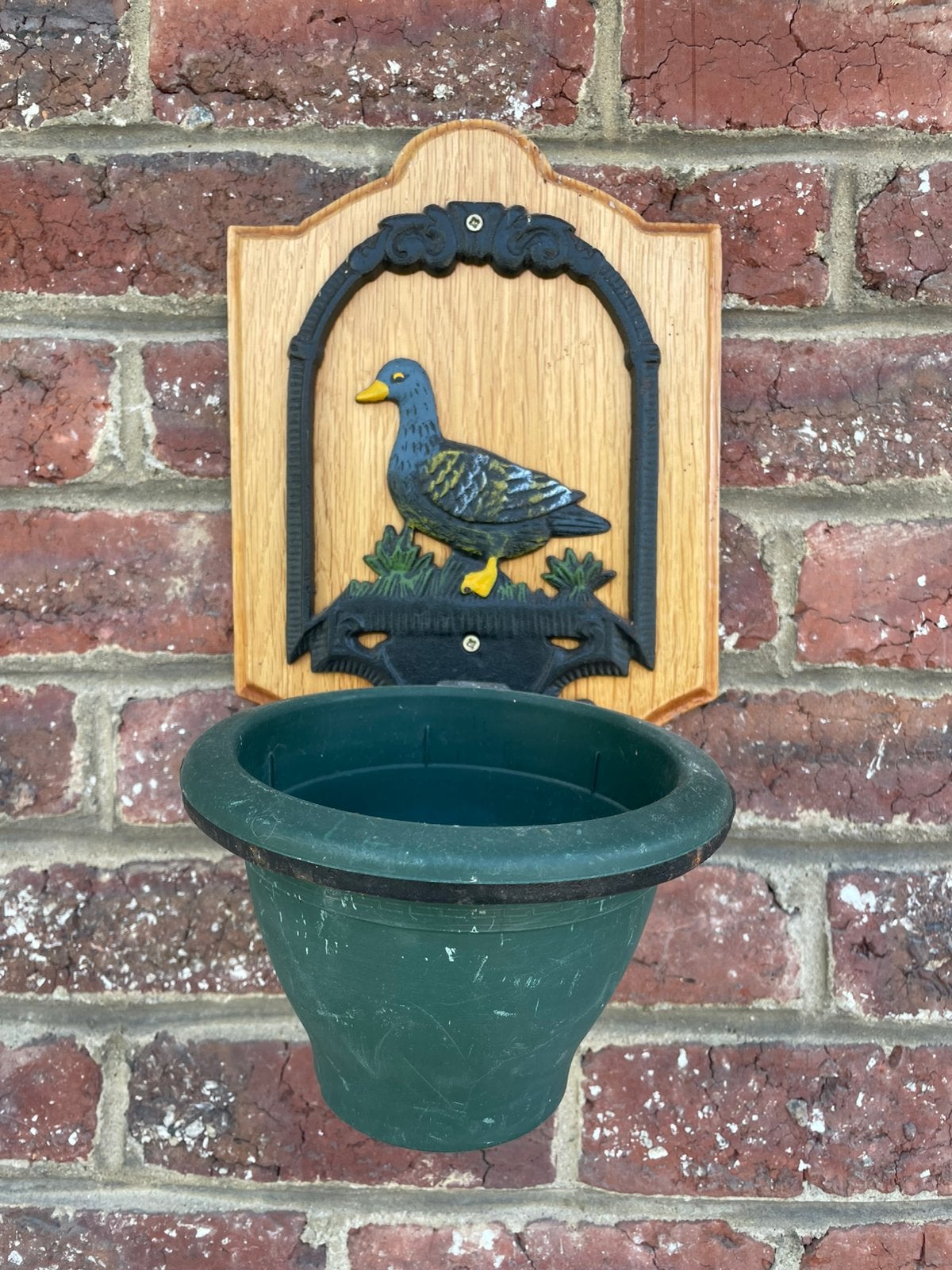 porte-pot de fleurs mural, Jardin & Terrasse, Décoration murale de jardin, Utilisé, Enlèvement ou Envoi