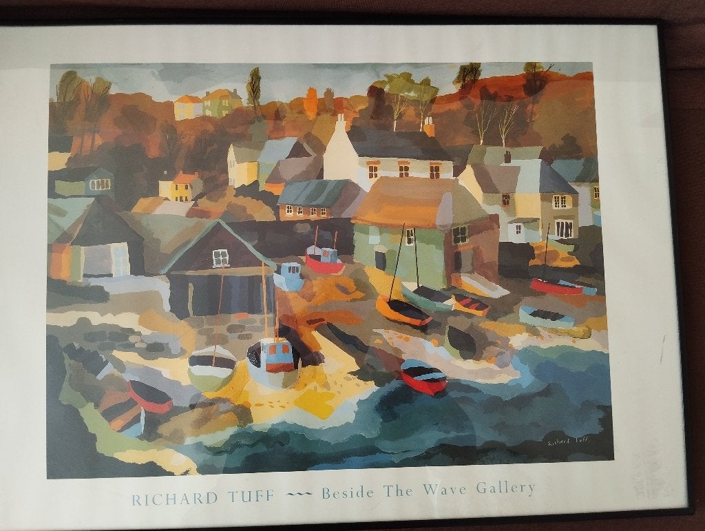 Richard Tuff - Beside the Wave Gallery - print, Antiquités & Art, Enlèvement