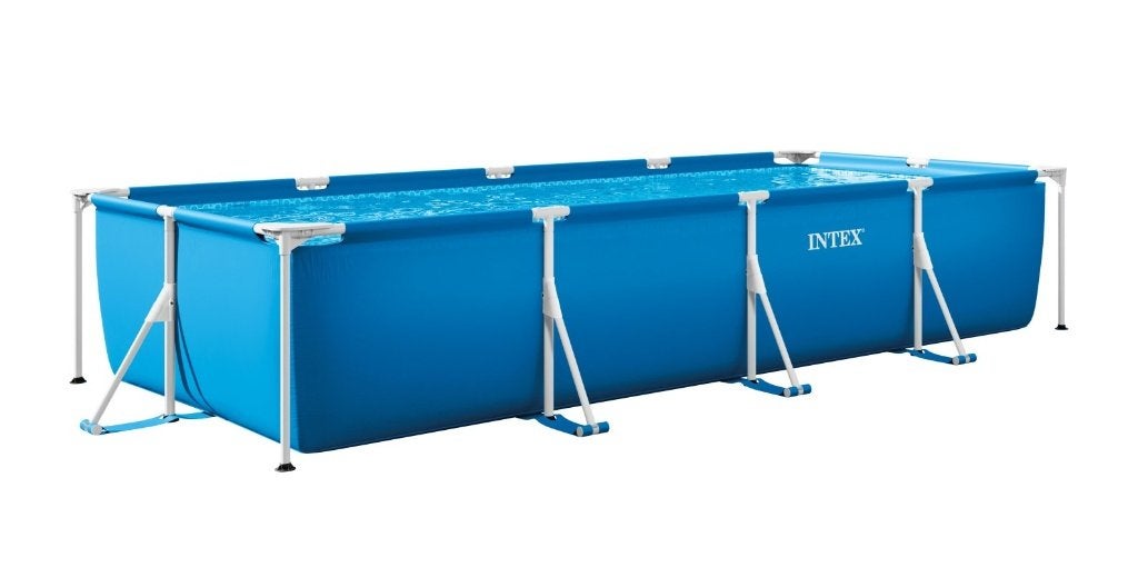 Zwembad Intex 450x220x84, Ophalen, 200 tot 300 cm, 80 tot 120 cm, Zo goed als nieuw