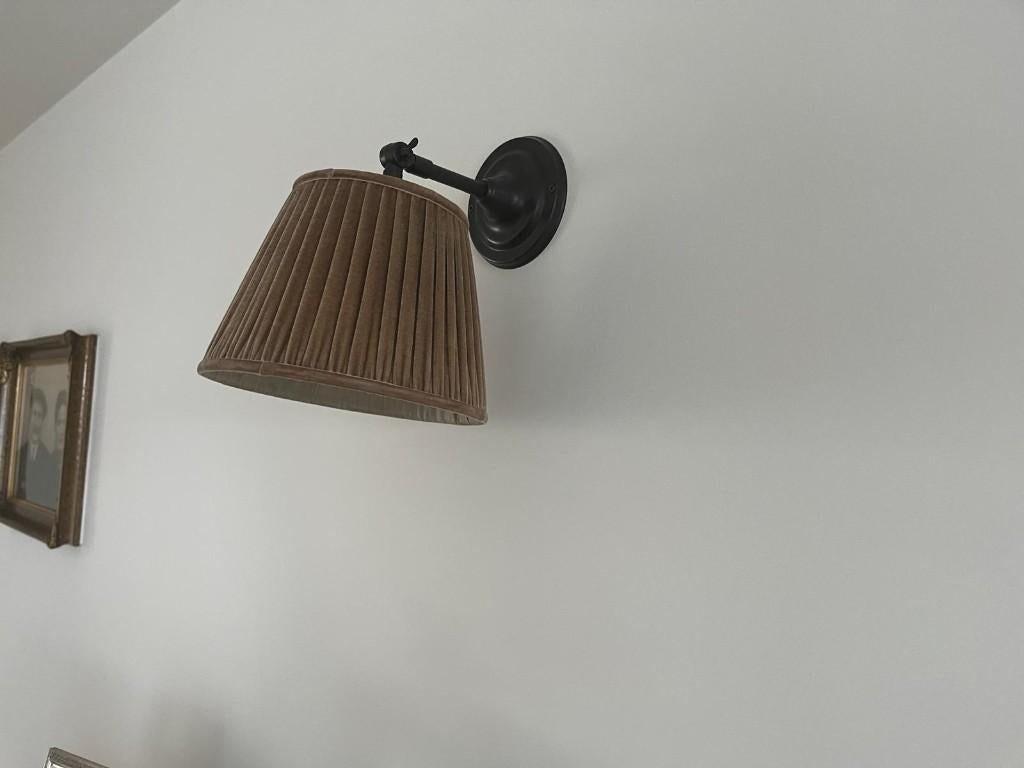 Muur lamp 15 cm met kap 21 cm, Maison & Meubles, Lampes | Appliques, Enlèvement