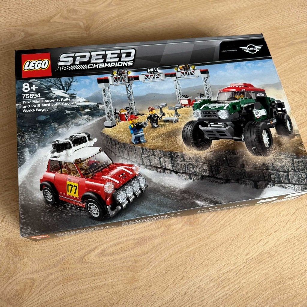 LEGO 75894 Mini Cooper S Rally & Buggy, Kinderen en Baby's, Lego, Nieuw, Compleet, Complete set