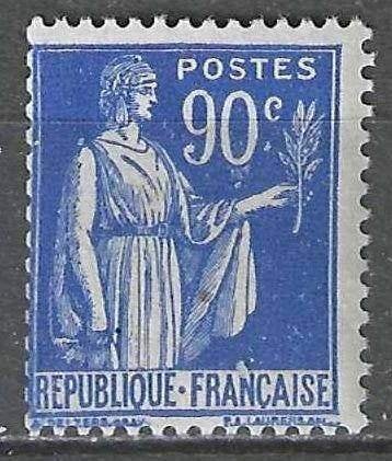 Frankrijk 1937/1939 - Yvert 368 - Type "Paix" - 0,90 c. (PF), Verzenden, Postfris