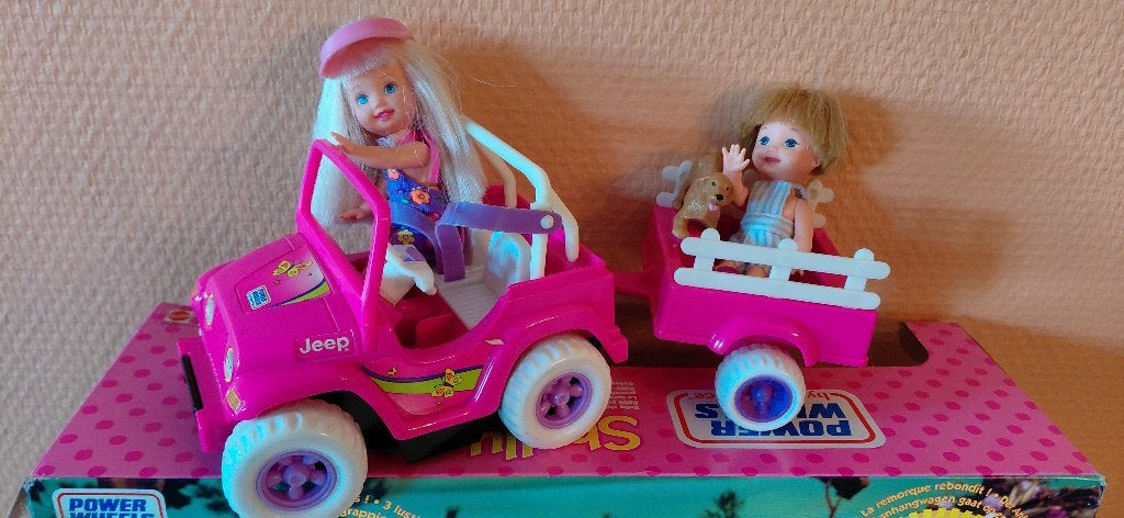 Shelly set "Power wheels", Ophalen, Nieuw, Barbie