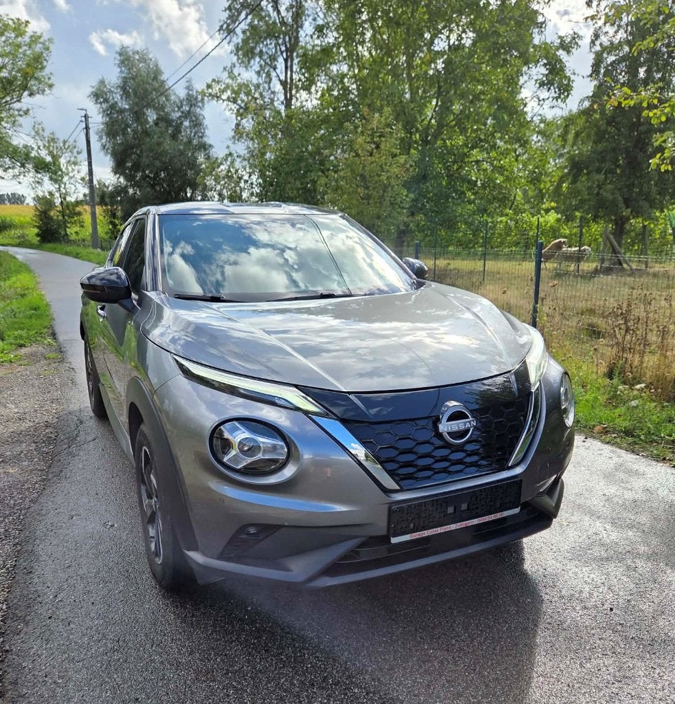 Nissan Juke 1.6 Hybrid N-connecta*1st eig*Zetelverwarming, Autos, Nissan, Argent ou Gris, Achat, Euro 6, Entreprise