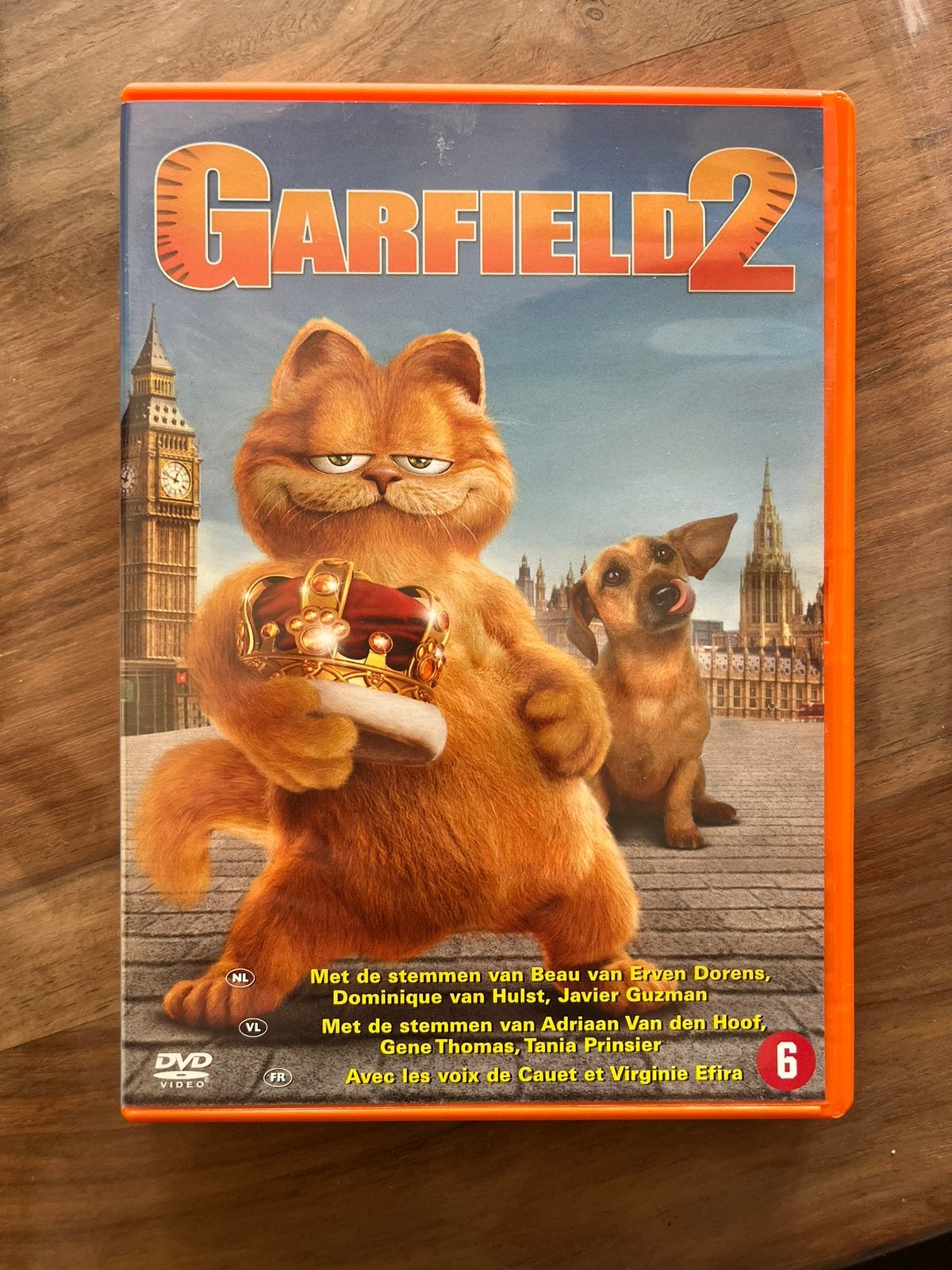 DVD Garfield 2, Bonusmateriaal, Animatie, Amerikaans, Nederlands