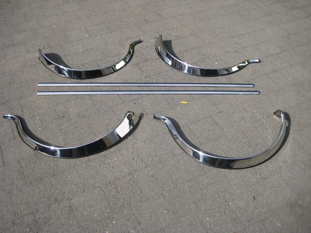 Chrome-inox spatbord verbreders Classic Mini, Ophalen, Voor, Spatbord, Nieuw