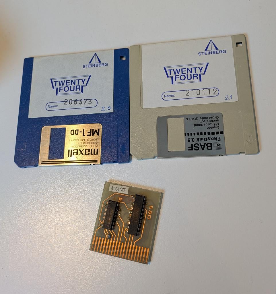 Retro Steinberg Twenty Four (Pro 24) Atari Software w Dongle, Ophalen of Verzenden