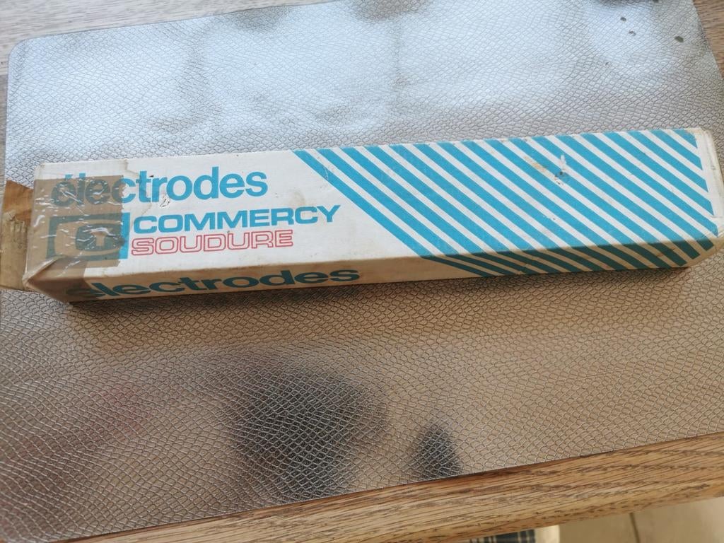 Doos Elektrodes Commercy Soudure, Ophalen