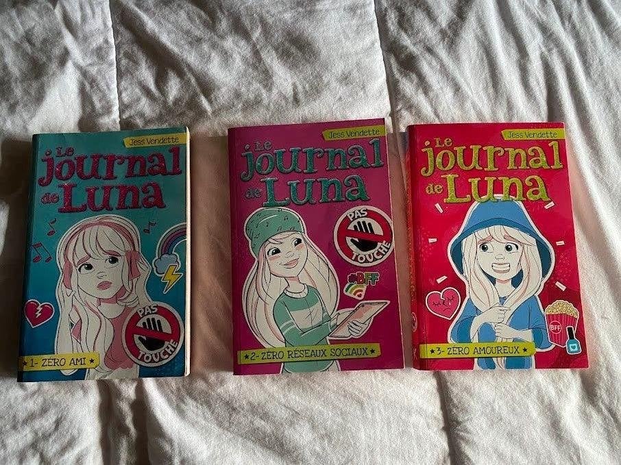 Le journal de Luna, livres en français de 9 à 12 ans, Enlèvement ou Envoi