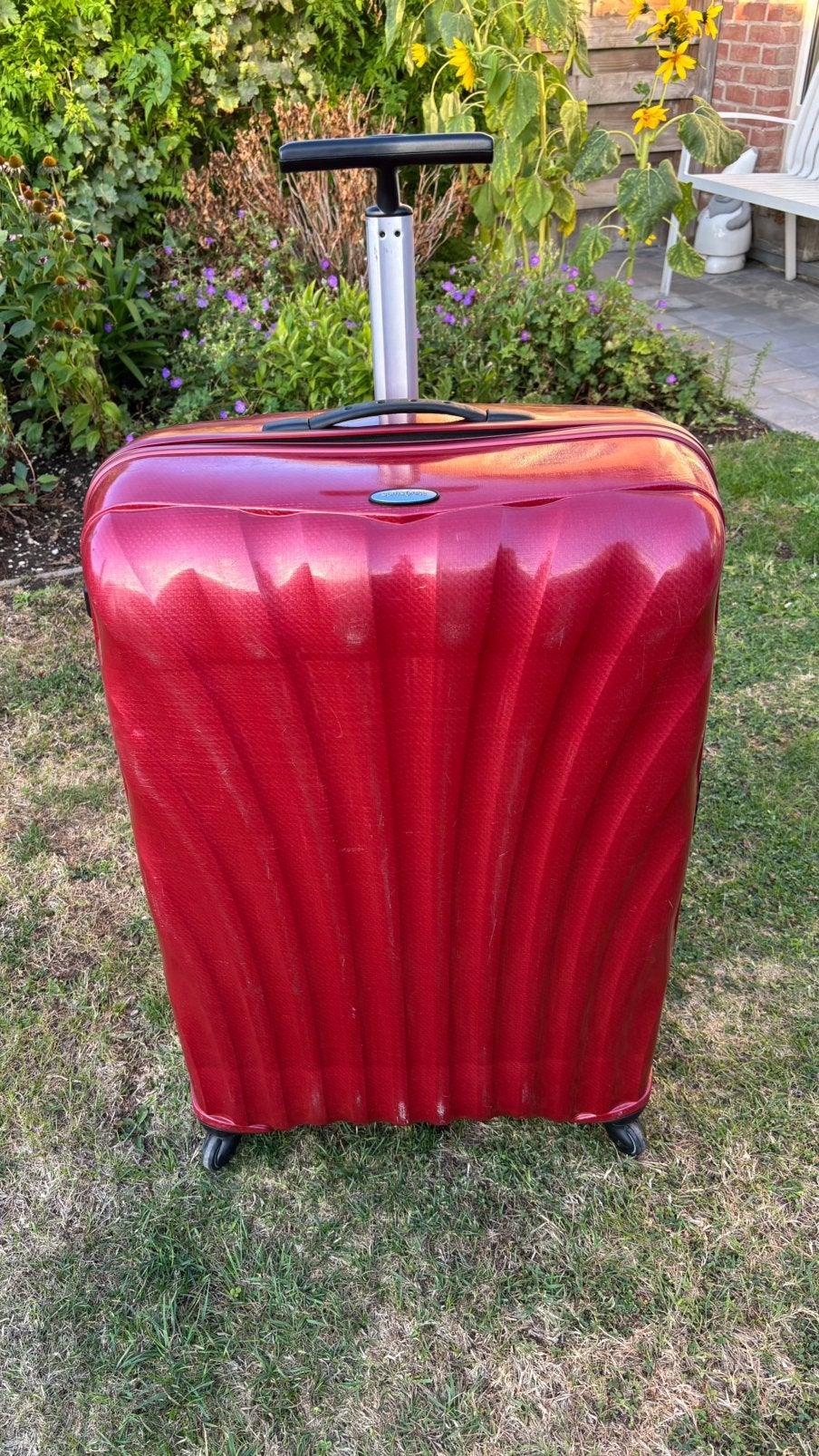 Grote lichtgewicht reiskoffer Samsonite C-lite Spinner, 70 cm ou plus, Enlèvement, 55 cm ou plus, Clé