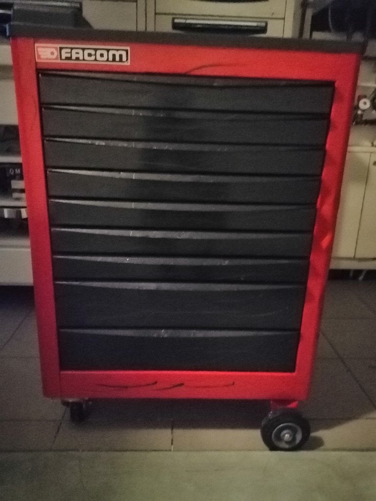 Gereedschapswagen, Ophalen, Gebruikt