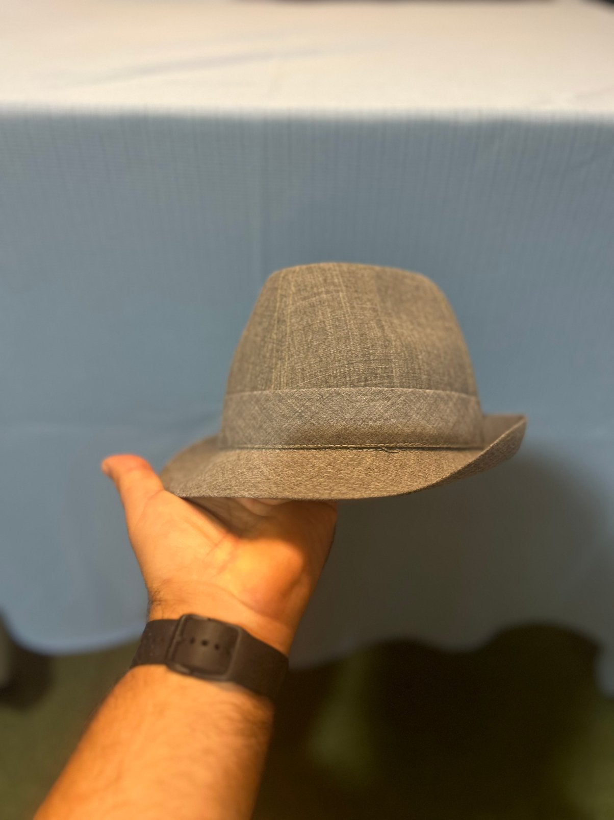 Vintage impercorck hoed, Ophalen of Verzenden, Zo goed als nieuw, 57 cm (M, 7⅛ inch) of minder, Hoed