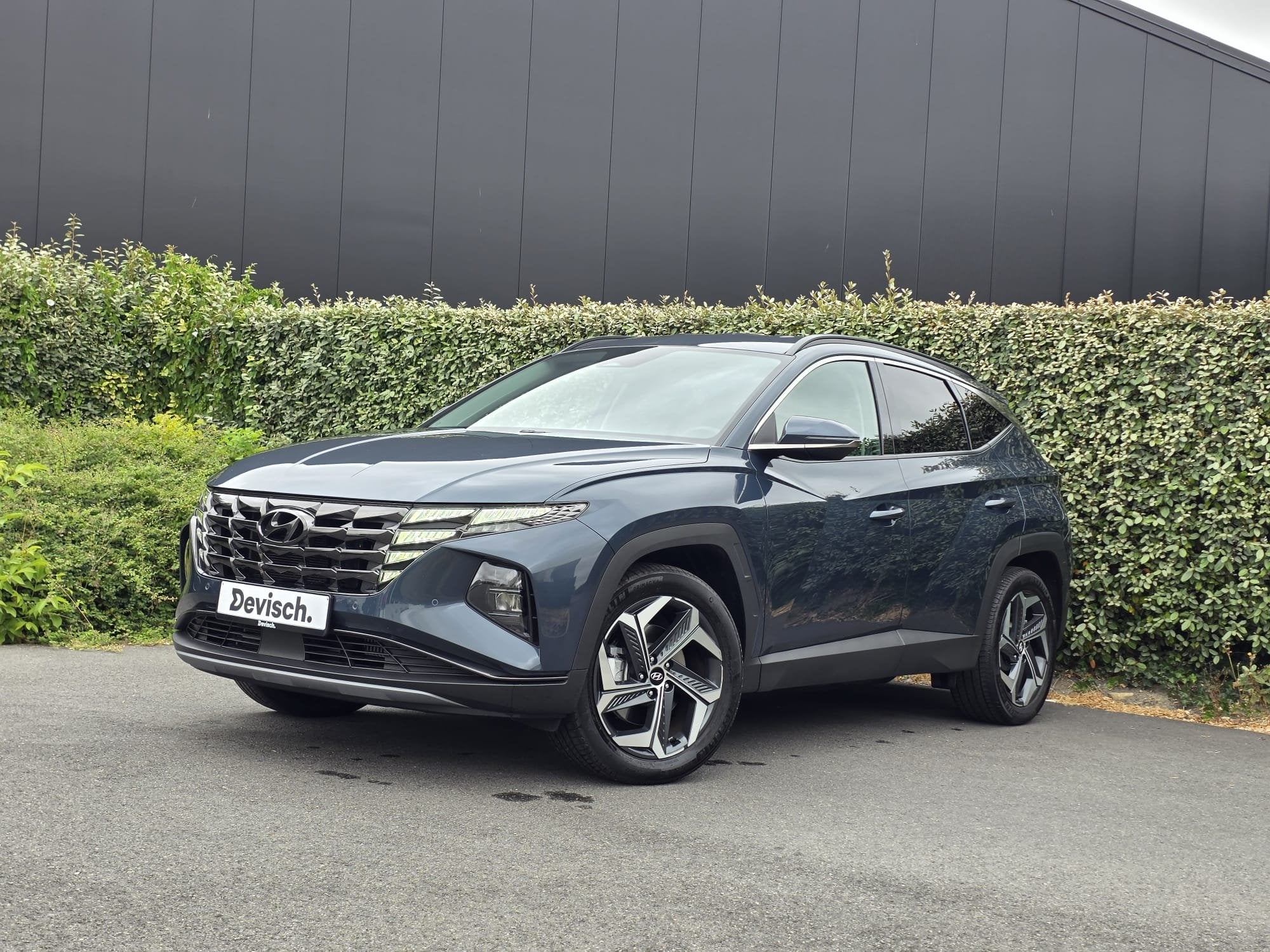Hyundai Tucson PHEV 1.6 T-GDi A/T LIMITED EDITION 4WD, Auto's, Automaat, 4 deurs, 4 cilinders, Blauw