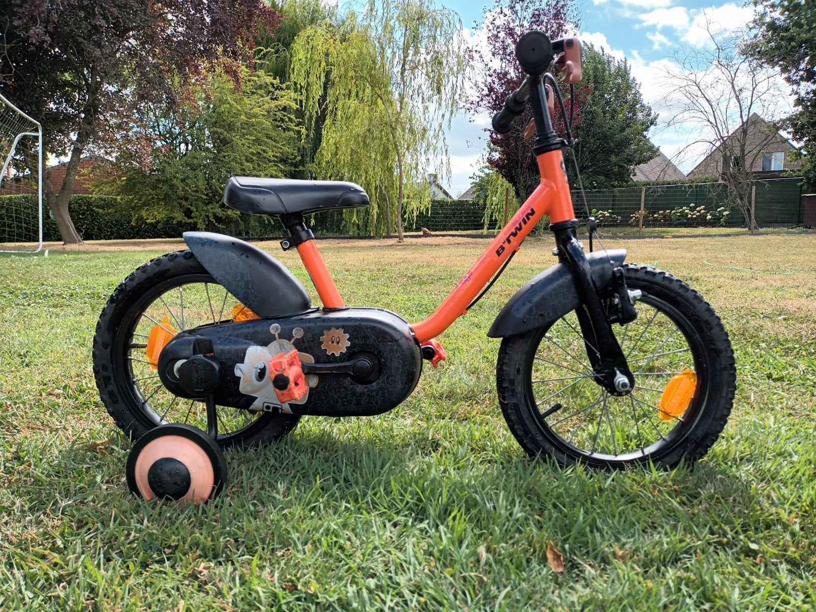 fiets 14 inch met steunwieltjes, Ophalen, Minder dan 16 inch, Btwin Decathlon